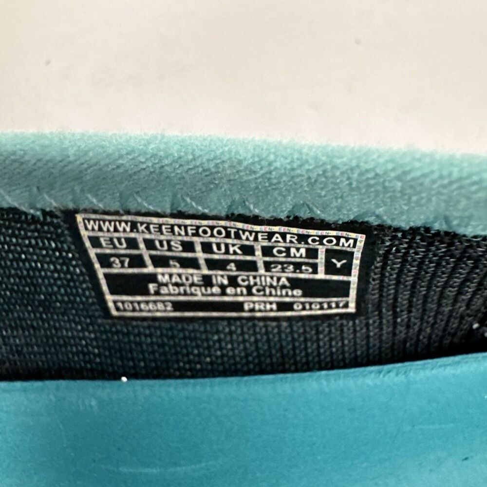 Keen Women Flat Shoe Mercer Ballerina CNX Size 6 EU 37 Blue Aqua Ballet - Picture 4 of 5